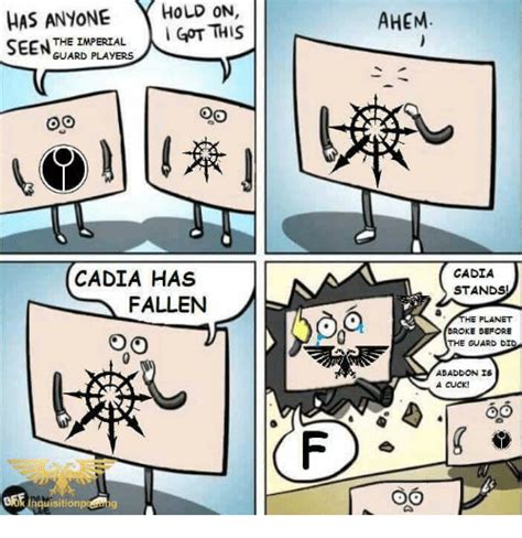 Cadia 'Stands'! : r/Grimdank