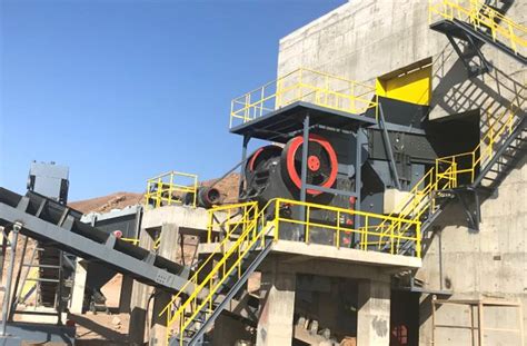 Jaw crusher used for rock crushing process