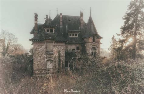 a beautiful haunting abandoned mansion in France! Photo by Bjorn Renskers Photography ...