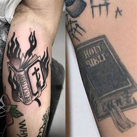 Holy Bible Tattoo Designs