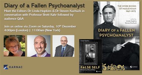 Book Launch: Diary of a Fallen Psychoanalyst: The Work Books of Masud ...