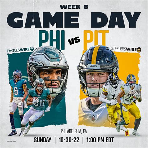 Eagles vs. Steelers: How to watch, listen and stream online in Week 8