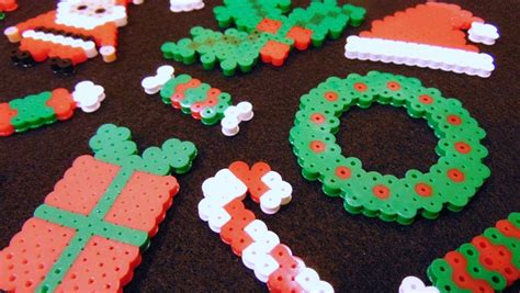 10 Easy Christmas Perler Bead Patterns – Krysanthe