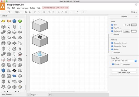 Draw.io - Azure Isometric Diagram