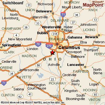 Grove City, Ohio Area Map & More