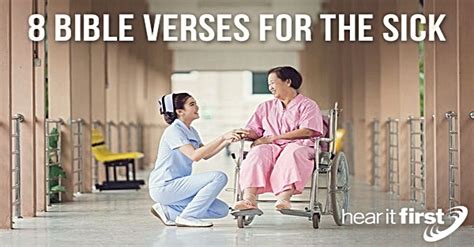 8 Bible Verses For The Sick - Scriptures for Healing