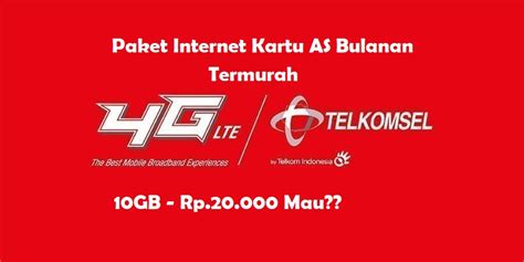 Paket Internet Murah Kartu AS Bulanan Di Bawah 50 Ribuan - Lagi Ajaib