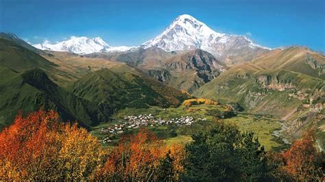 Kazbegi National Park, Caucasus range, Georgia