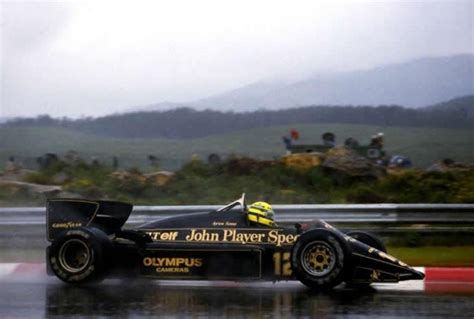 Lotus 97T Renault V6 Turbo F1 race car driven by Ayrton Senna in 1985, part 1985 | Vehicles