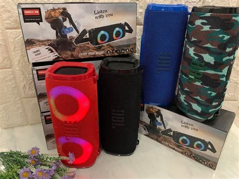 Waterproof JBL Charge6+ RGB Bluetooth Speaker with Ledlight on Carousell