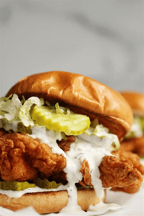 Crispy Spicy Fried Chicken Sandwich - 3 Ways - Crumb-Snatched