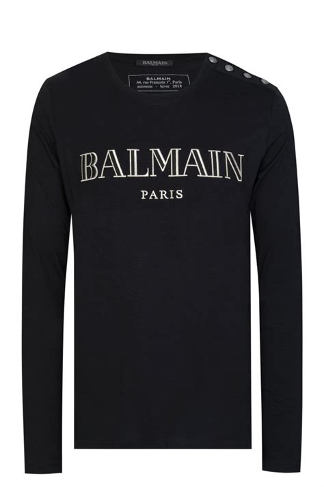 BALMAIN Balmain Paris Logo T-shirt - Clothing from Circle Fashion UK