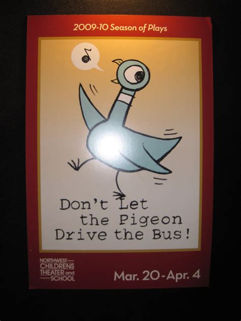 Koonce Family Blog: Don't Let the Pigeon Drive the Bus!