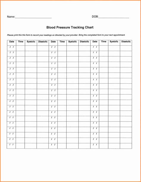 Diabetic Insulin Chart Log Printable