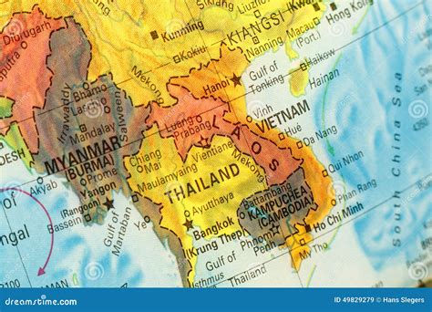 Laos Map Vector Illustration | CartoonDealer.com #8908004