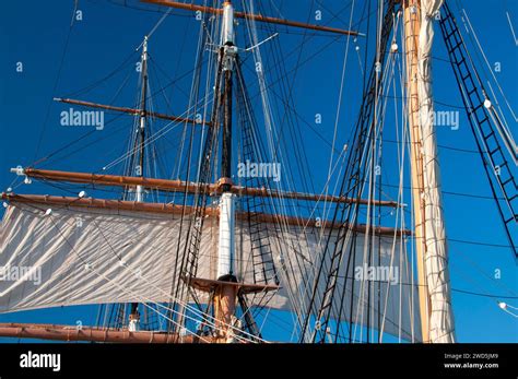 Star of India masts, Maritime Museum of San Diego, San Diego, California Stock Photo - Alamy