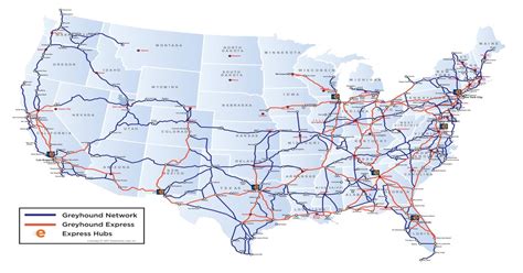 Greyhound Bus Usa Route Map Bus Map Bus Route Map Greyhound Bus ...