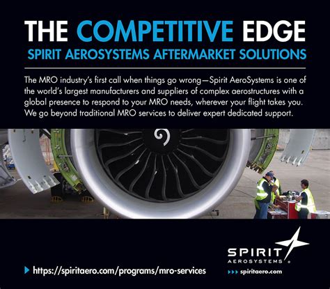 THE COMPETITIVE EDGE. SPIRIT AEROSYSTEMS AFTERMARKET SOLUTIONS | Aviation Products | Spirit ...