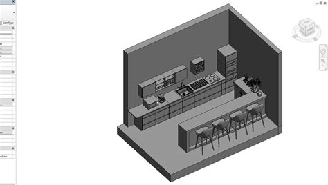 3D Kitchen for revit | CGTrader