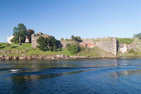 Fortifications at Suomenlinna Sveaborg , Sea Fortress Near Helsinki, Finla Stock Photo - Image ...