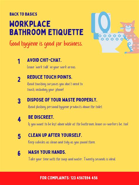 Bathroom Etiquette In The Workplace