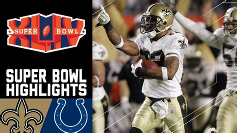 Super Bowl XLIV Recap: Saints vs. Colts | NFL - YouTube