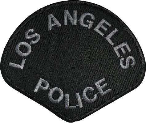 LOS ANGELES POLICE DEPARTMENT SHOULDER PATCH: Tactical Subdued ...