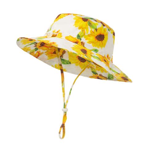 Sunflower Girls Baby/Toddler Side Brim Sun Hat/Bucket Hat | Shop Today. Get it Tomorrow ...