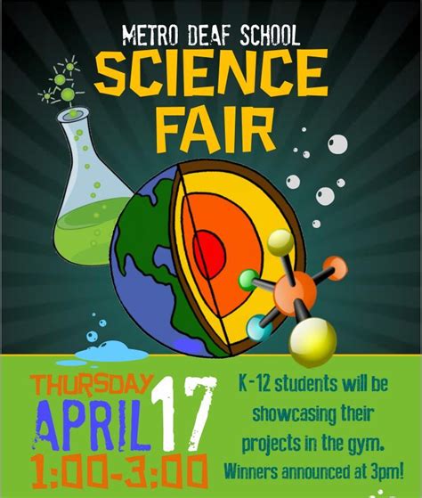 free science flyer template - Google Search | Science fair, Elementary science, Science