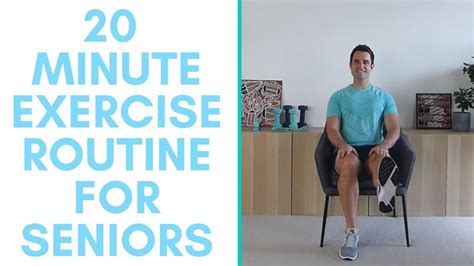 Full Exercise Routine For Seniors (20-Minutes) | More Life Health - YouTube