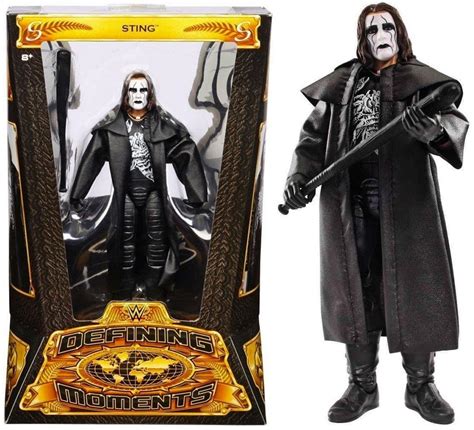 STING WWE MATTEL 2015 DEFINING MOMENTS BRAND NEW ACTION FIGURE - IN STOCK