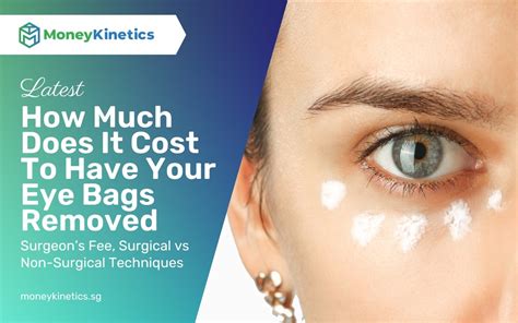 How Much Does Eye Bag Removal Surgery Cost (2022 Scarless Options)