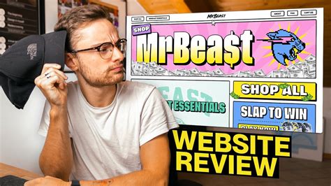 MRBEAST NEW WEBSITE! Is it good? - YouTube