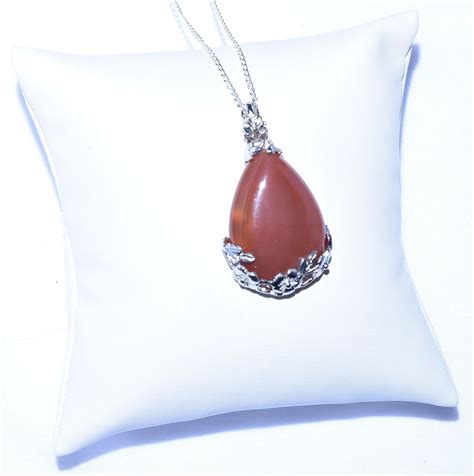 Carnelian Necklace Carnelian Jewelry Healing Crystal - Etsy