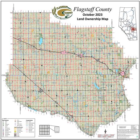 County ownership map online - Flagstaff County