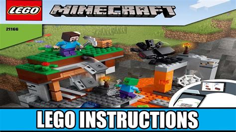 LEGO INSTRUCTIONS - The Abandoned Mine - 21166 (LEGO MINECRAFT) - YouTube