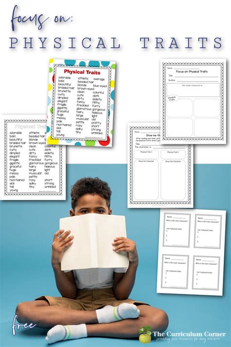 Physical Traits - The Curriculum Corner 123