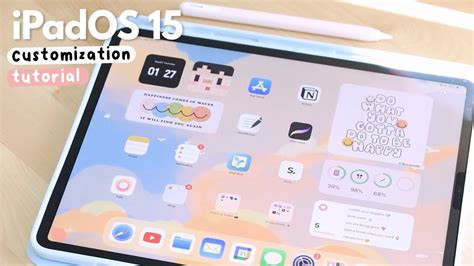 How to customize your home screen in iPadOS 15 🍎 (+ widgets, wallpaper ...