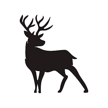 Stag Silhouette PNG And Vector Images Free Download - Pngtree