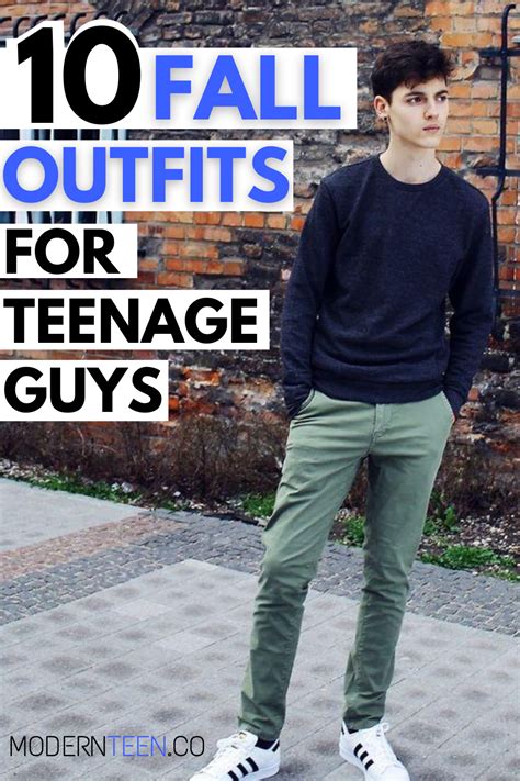 10 Stylish Fall Outfits for Teenage Guys (With Pictures) | Outfits for ...