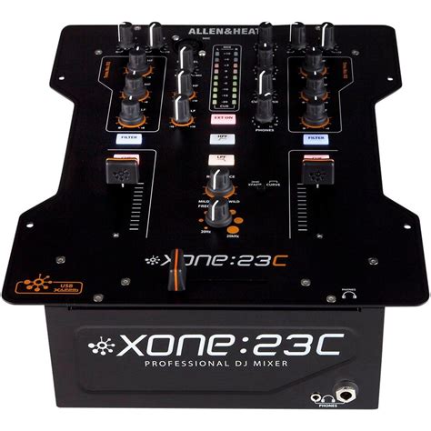 Allen & Heath XONE:23C 2-Channel DJ Mixer with Soundcard in 2021 ...