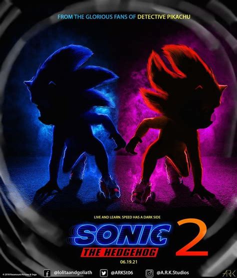 Sonic the Hedgehog 2 Movie poster | Sonic the Hedgehog Movie Poster Parodies | Hedgehog movie ...