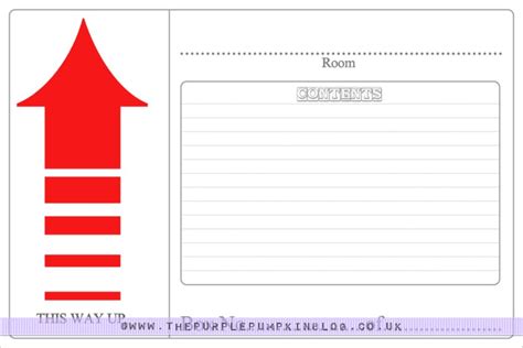 Moving House Packing Box Labels [Free Printable]