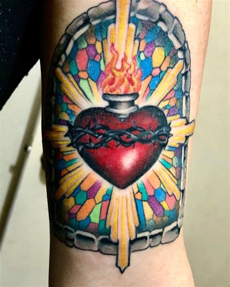 [UPDATED] 44 Sacred Heart Tattoo Designs