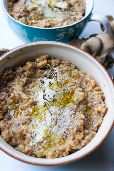 Crimini Mushroom Risotto - For The Perfect Bite