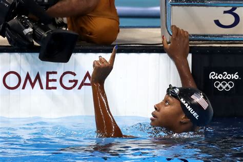 Simone Manuel makes history as first African-American woman to win an ...