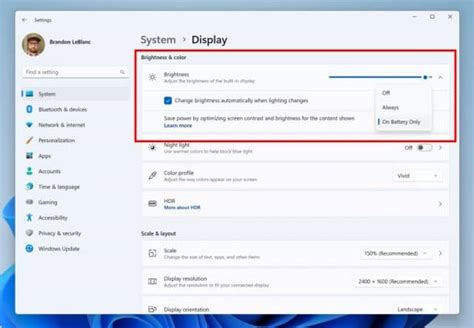 [UPDATED] Content Adaptive Brightness Control will make Windows 11 more energy-efficient