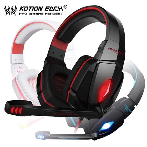 Gamer Headset 7.1 Surround USB Gaming 3.5mm Earphone Over ear Game ...