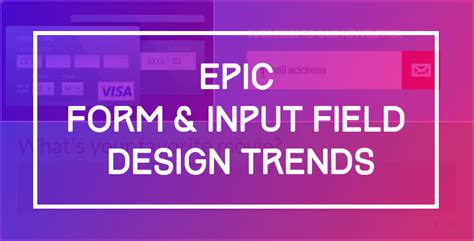 Creative Form & Input Field Design Examples | by Saijo George | The Startup | Medium