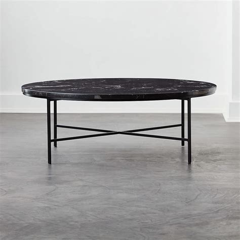 Smart Round Marble Top Coffee Table + Reviews | CB2 Canada